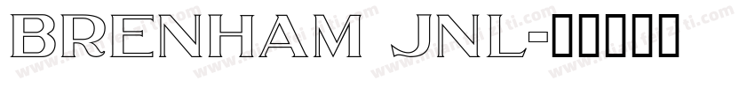 Brenham JNL字体转换